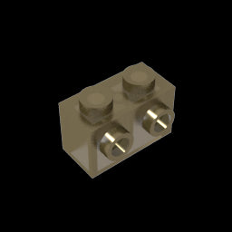 GDS-634 - Brick Special 1 x 2 with 2 Studs on 1 Side