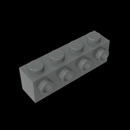 GDS-637 - Brick Special 1 x 4 with 4 Studs on One Side