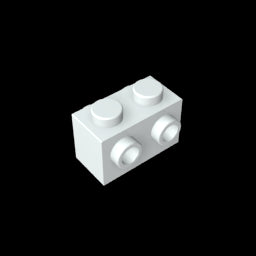 GDS-648 - Brick Special 1 x 2 with Studs on 2 Sides