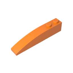 GDS-655 - Brick Curved 6 x 1