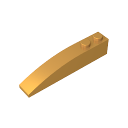 GDS-655 - Brick Curved 6 x 1