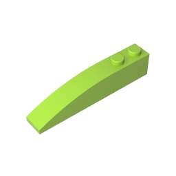 GDS-655 - Brick Curved 6 x 1