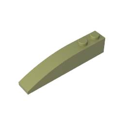GDS-655 - Brick Curved 6 x 1