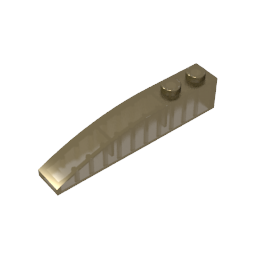 GDS-655 - Brick Curved 6 x 1