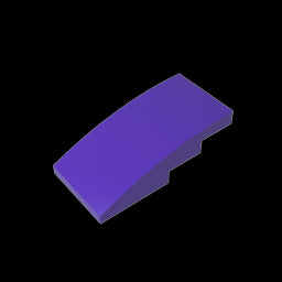 GDS-660 - Slope Curved 4 x 2 No Studs