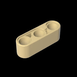 GDS-663 - Technic Beam 1 x 3 Thick