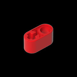 GDS-669 - Technic Beam 1 x 2 Thick with Pin Hole and Axle Hole