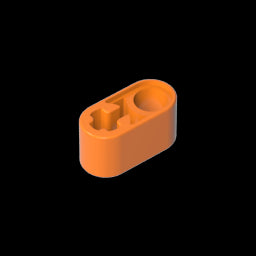 GDS-669 - Technic Beam 1 x 2 Thick with Pin Hole and Axle Hole