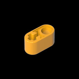 GDS-669 - Technic Beam 1 x 2 Thick with Pin Hole and Axle Hole
