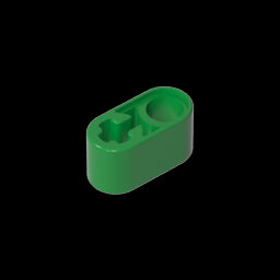 GDS-669 - Technic Beam 1 x 2 Thick with Pin Hole and Axle Hole