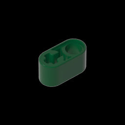 GDS-669 - Technic Beam 1 x 2 Thick with Pin Hole and Axle Hole