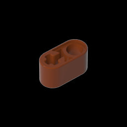 GDS-669 - Technic Beam 1 x 2 Thick with Pin Hole and Axle Hole