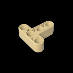 GDS-670 - Technic Beam 3 x 3 T-Shape Thick