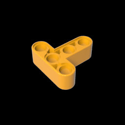 GDS-670 - Technic Beam 3 x 3 T-Shape Thick