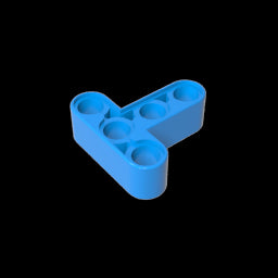 GDS-670 - Technic Beam 3 x 3 T-Shape Thick
