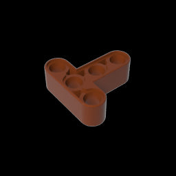 GDS-670 - Technic Beam 3 x 3 T-Shape Thick