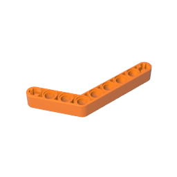 GDS-672 - Technic Beam 1 x 9 Bent (6 - 4) Thick