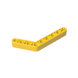 GDS-672 - Technic Beam 1 x 9 Bent (6 - 4) Thick