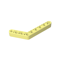 GDS-672 - Technic Beam 1 x 9 Bent (6 - 4) Thick