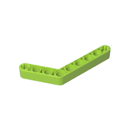 GDS-672 - Technic Beam 1 x 9 Bent (6 - 4) Thick