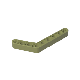 GDS-672 - Technic Beam 1 x 9 Bent (6 - 4) Thick