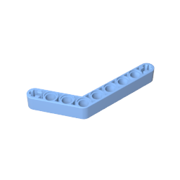 GDS-672 - Technic Beam 1 x 9 Bent (6 - 4) Thick