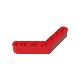 GDS-673 - Technic Beam 1 x 7 Bent (4 - 4) Thick