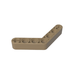 GDS-673 - Technic Beam 1 x 7 Bent (4 - 4) Thick