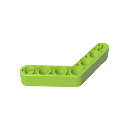 GDS-673 - Technic Beam 1 x 7 Bent (4 - 4) Thick