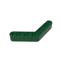 GDS-673 - Technic Beam 1 x 7 Bent (4 - 4) Thick