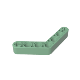 GDS-673 - Technic Beam 1 x 7 Bent (4 - 4) Thick