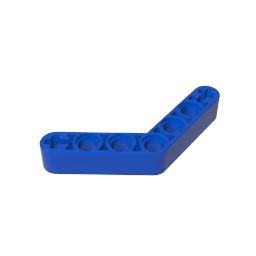 GDS-673 - Technic Beam 1 x 7 Bent (4 - 4) Thick