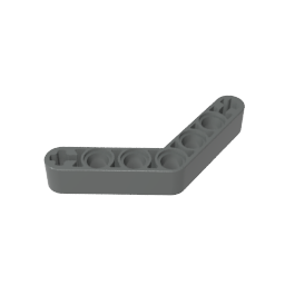 GDS-673 - Technic Beam 1 x 7 Bent (4 - 4) Thick