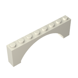 GDS-677 - Brick Arch 1 x 8 x 2 Raised