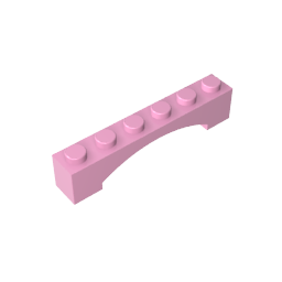 GDS-679 - Brick Arch 1 x 6 Raised Arch