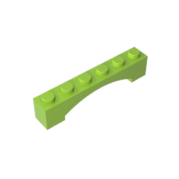 GDS-679 - Brick Arch 1 x 6 Raised Arch