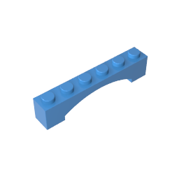 GDS-679 - Brick Arch 1 x 6 Raised Arch