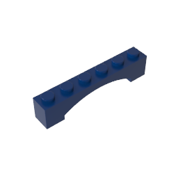 GDS-679 - Brick Arch 1 x 6 Raised Arch