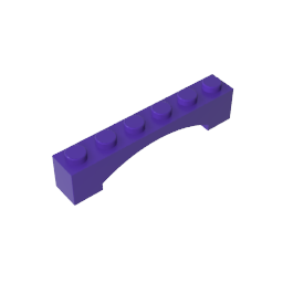 GDS-679 - Brick Arch 1 x 6 Raised Arch