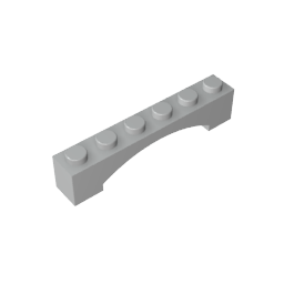 GDS-679 - Brick Arch 1 x 6 Raised Arch