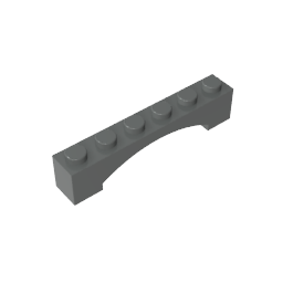 GDS-679 - Brick Arch 1 x 6 Raised Arch