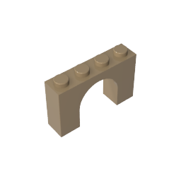 GDS-680 - Brick Arch 1 x 4 x 2