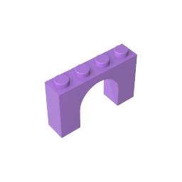GDS-680 - Brick Arch 1 x 4 x 2