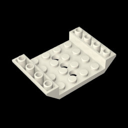 GDS-684 - Slope Inverted 45 Degrees 6 x 4 Double with 4 x 4 Cutout and 3 Holes