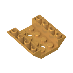 GDS-685 - Slope Inverted 45 Degrees 4 x 4 Double with 2 Holes