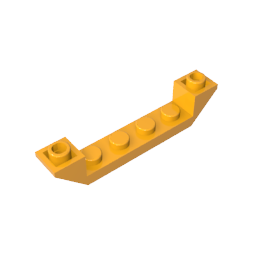 GDS-686 - Slope Inverted 45 Degrees 6 x 1 Double with 1 x 4 Cutout