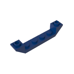 GDS-686 - Slope Inverted 45 Degrees 6 x 1 Double with 1 x 4 Cutout