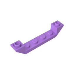 GDS-686 - Slope Inverted 45 Degrees 6 x 1 Double with 1 x 4 Cutout