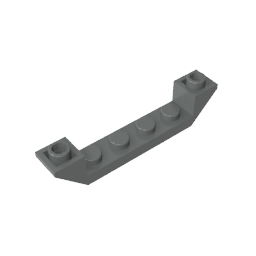 GDS-686 - Slope Inverted 45 Degrees 6 x 1 Double with 1 x 4 Cutout