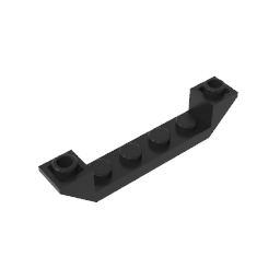 GDS-686 - Slope Inverted 45 Degrees 6 x 1 Double with 1 x 4 Cutout